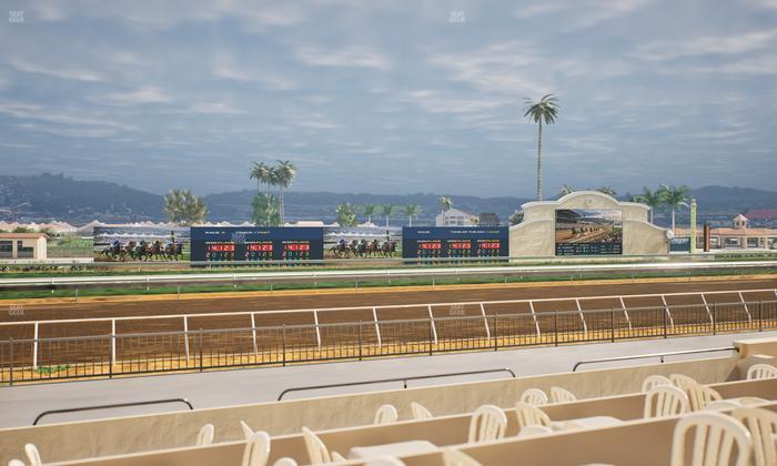 Del Mar Thoroughbred Club - Section Stretch Run Grill W Lvl 1 Tbl 164 Seat View