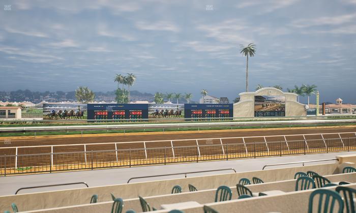 Del Mar Thoroughbred Club - Section Stretch Run Grill W Lvl 1 Tbl 164 Seat View