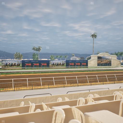 Del Mar Thoroughbred Club - Section Stretch Run Grill W Lvl 1 Tbl 165 Seat View