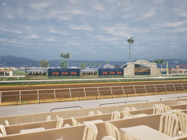 Del Mar Thoroughbred Club - Section Stretch Run Grill W Lvl 1 Tbl 165 Seat View