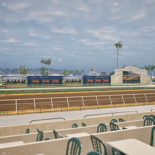 Del Mar Thoroughbred Club - Section Stretch Run Grill W Lvl 1 Tbl 165 Seat View