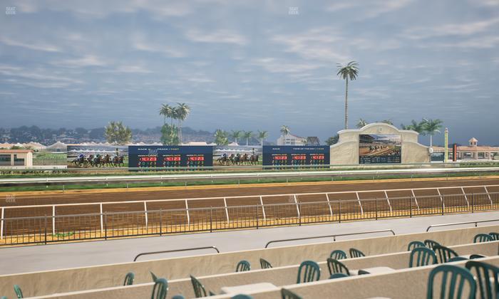 Del Mar Thoroughbred Club - Section Stretch Run Grill W Lvl 1 Tbl 165 Seat View