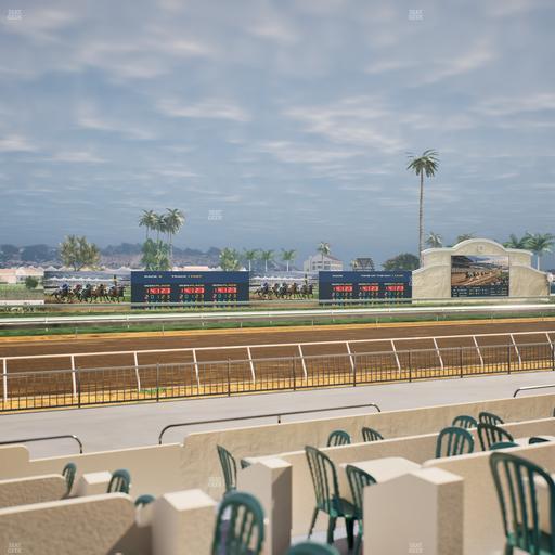 Del Mar Thoroughbred Club - Section Stretch Run Grill W Lvl 1 Tbl 170 Seat View