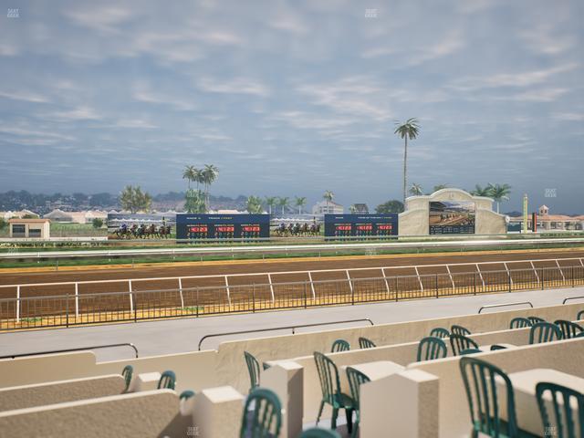 Del Mar Thoroughbred Club - Section Stretch Run Grill W Lvl 1 Tbl 170 Seat View