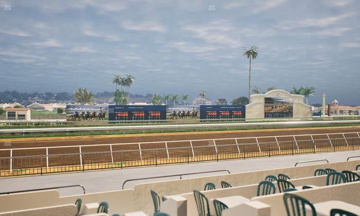 Del Mar Thoroughbred Club - Section Stretch Run Grill W Lvl 1 Tbl 170 Seat View