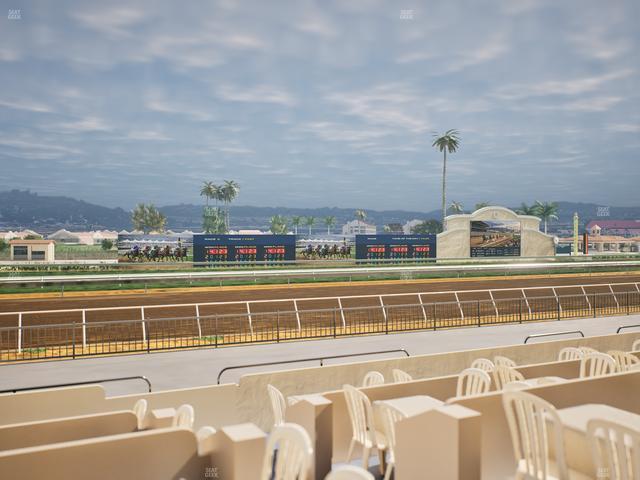 Del Mar Thoroughbred Club - Section Stretch Run Grill W Lvl 1 Tbl 170 Seat View