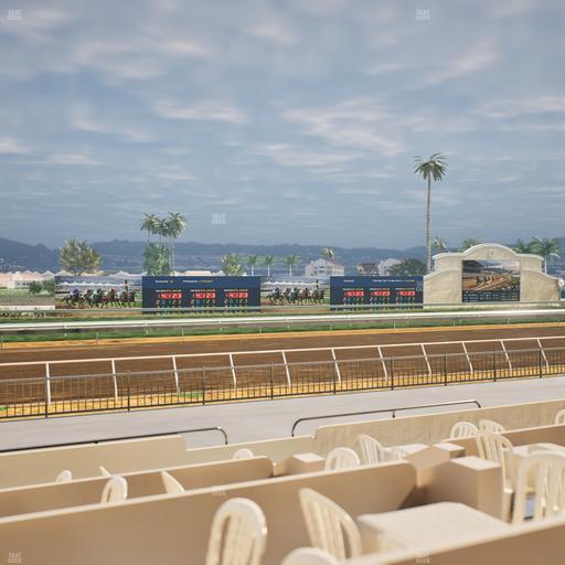 Del Mar Thoroughbred Club - Section Stretch Run Grill W Lvl 1 Tbl 171 Seat View