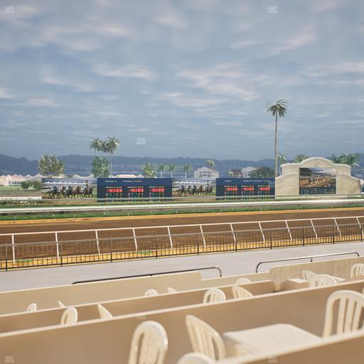 Del Mar Thoroughbred Club - Section Stretch Run Grill W Lvl 1 Tbl 172 Seat View