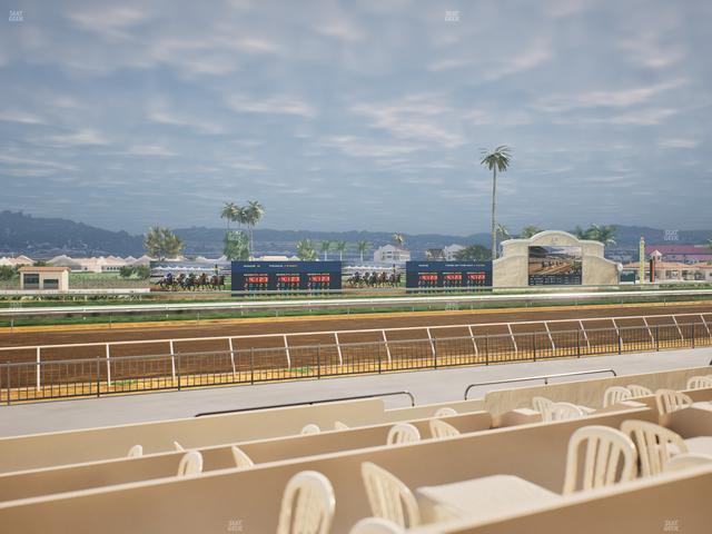 Del Mar Thoroughbred Club - Section Stretch Run Grill W Lvl 1 Tbl 172 Seat View