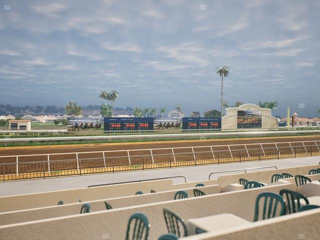 Del Mar Thoroughbred Club - Section Stretch Run Grill W Lvl 1 Tbl 172 Seat View
