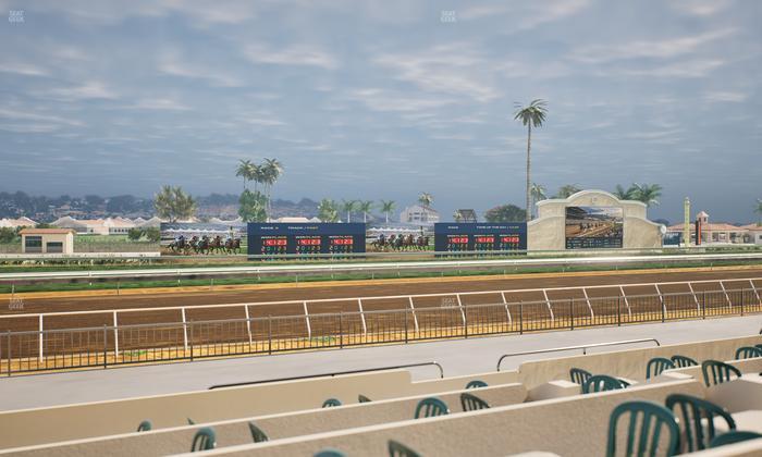 Del Mar Thoroughbred Club - Section Stretch Run Grill W Lvl 1 Tbl 172 Seat View