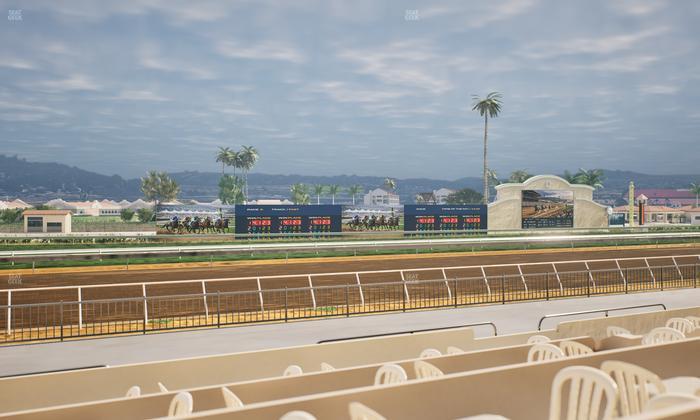 Del Mar Thoroughbred Club - Section Stretch Run Grill W Lvl 1 Tbl 173 Seat View