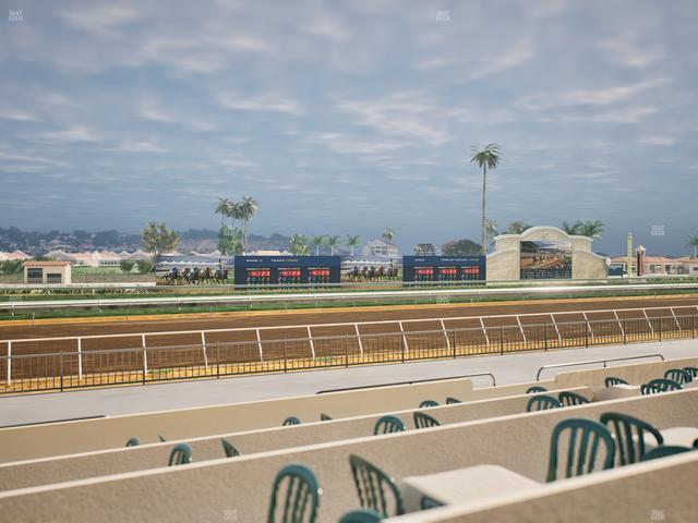 Del Mar Thoroughbred Club - Section Stretch Run Grill W Lvl 1 Tbl 173 Seat View