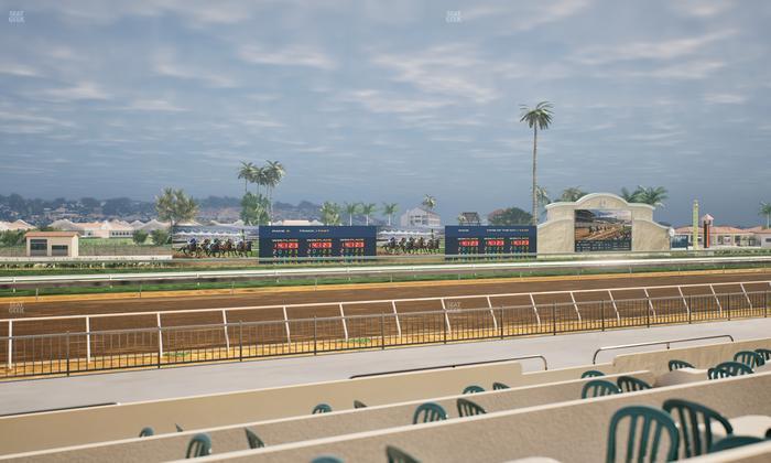 Del Mar Thoroughbred Club - Section Stretch Run Grill W Lvl 1 Tbl 173 Seat View