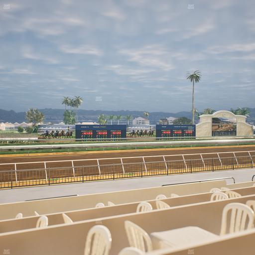 Del Mar Thoroughbred Club - Section Stretch Run Grill W Lvl 1 Tbl 174 Seat View