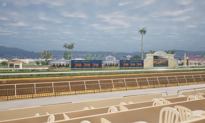 Del Mar Thoroughbred Club - Section Stretch Run Grill W Lvl 1 Tbl 174 Seat View