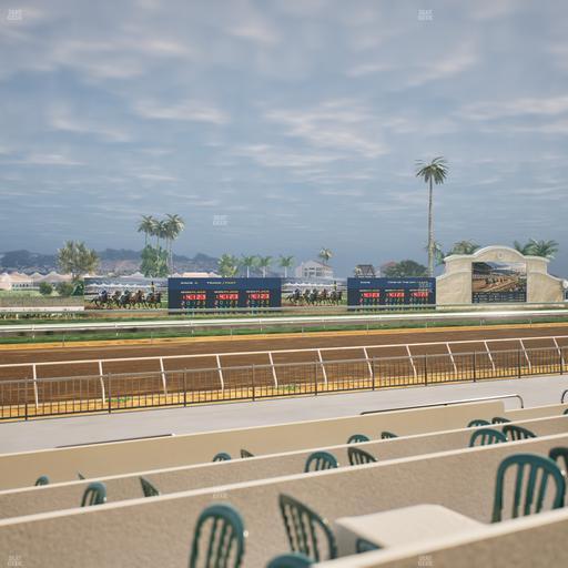 Del Mar Thoroughbred Club - Section Stretch Run Grill W Lvl 1 Tbl 174 Seat View