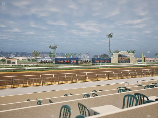 Del Mar Thoroughbred Club - Section Stretch Run Grill W Lvl 1 Tbl 174 Seat View