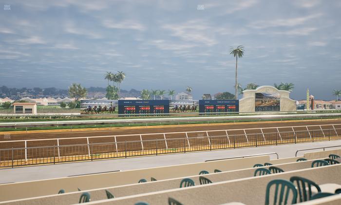 Del Mar Thoroughbred Club - Section Stretch Run Grill W Lvl 1 Tbl 174 Seat View