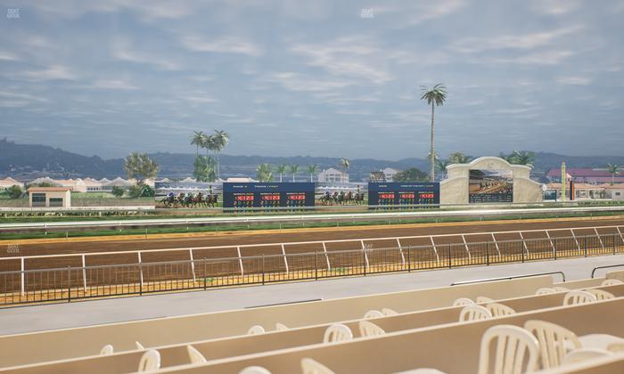 Del Mar Thoroughbred Club - Section Stretch Run Grill W Lvl 1 Tbl 175 Seat View