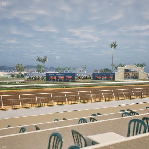 Del Mar Thoroughbred Club - Section Stretch Run Grill W Lvl 1 Tbl 175 Seat View