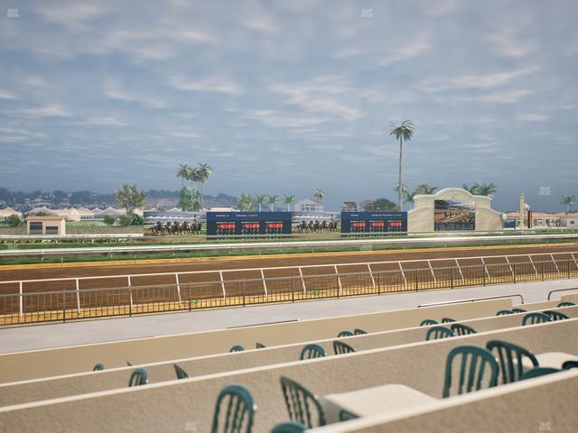 Del Mar Thoroughbred Club - Section Stretch Run Grill W Lvl 1 Tbl 175 Seat View