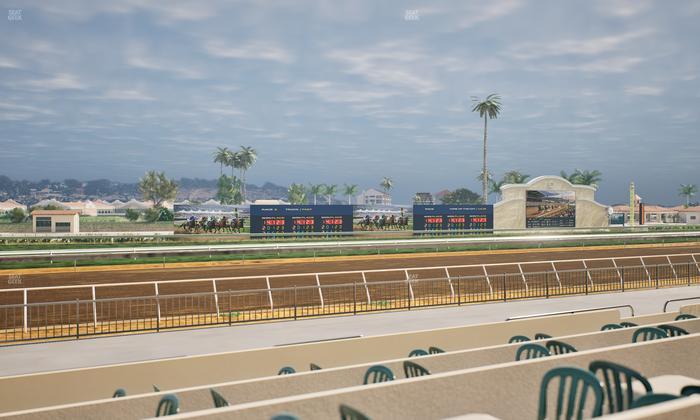 Del Mar Thoroughbred Club - Section Stretch Run Grill W Lvl 1 Tbl 175 Seat View