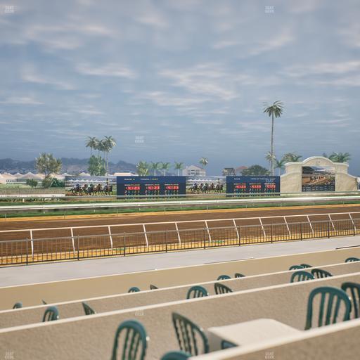 Del Mar Thoroughbred Club - Section Stretch Run Grill W Lvl 1 Tbl 176 Seat View