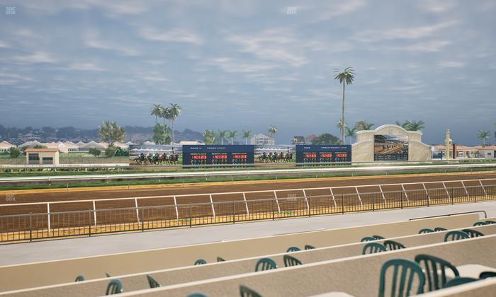 Del Mar Thoroughbred Club - Section Stretch Run Grill W Lvl 1 Tbl 176 Seat View