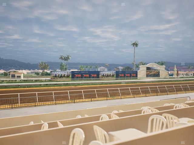 Del Mar Thoroughbred Club - Section Stretch Run Grill W Lvl 1 Tbl 176 Seat View