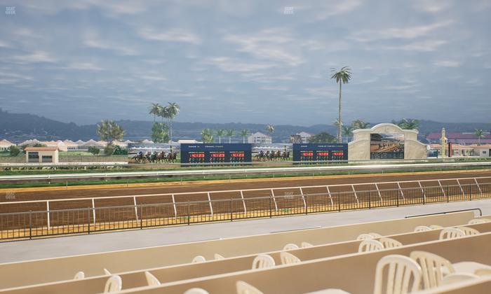 Del Mar Thoroughbred Club - Section Stretch Run Grill W Lvl 1 Tbl 176 Seat View