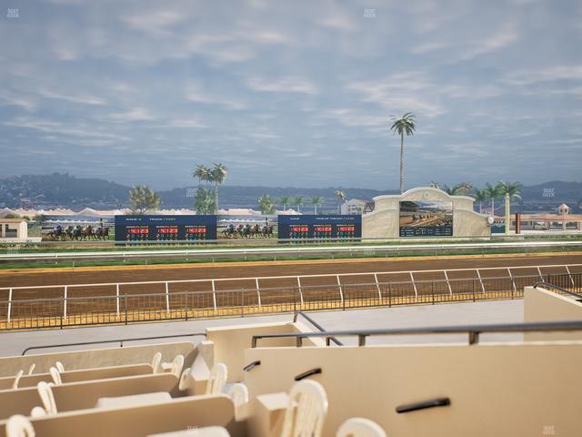 Del Mar Thoroughbred Club - Section Stretch Run Grill W Lvl 1 Tbl 180 Seat View