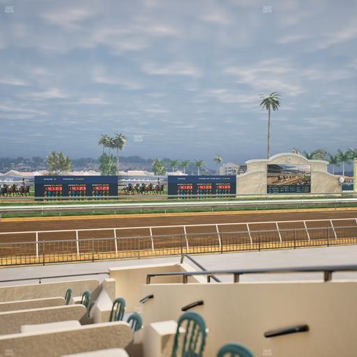 Del Mar Thoroughbred Club - Section Stretch Run Grill W Lvl 1 Tbl 180 Seat View