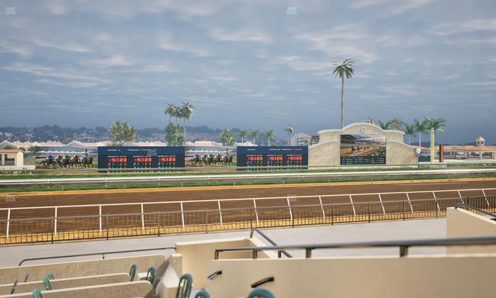 Del Mar Thoroughbred Club - Section Stretch Run Grill W Lvl 1 Tbl 180 Seat View