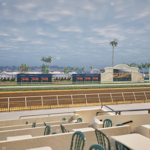 Del Mar Thoroughbred Club - Section Stretch Run Grill W Lvl 1 Tbl 181 Seat View