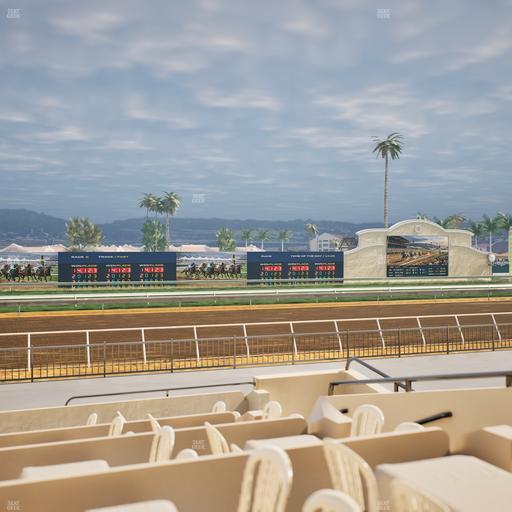 Del Mar Thoroughbred Club - Section Stretch Run Grill W Lvl 1 Tbl 181 Seat View