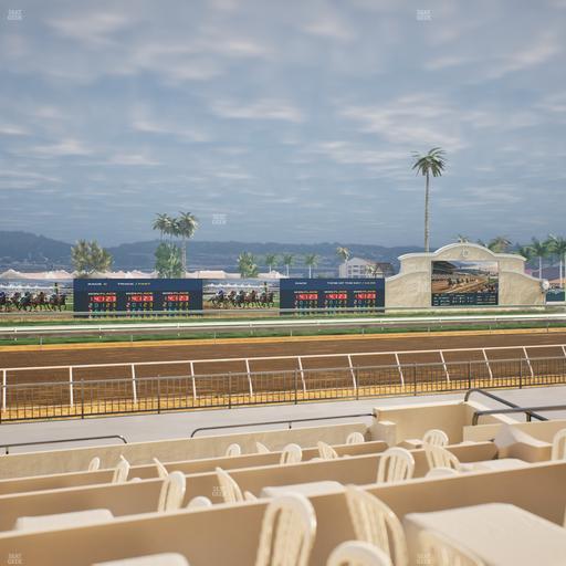 Del Mar Thoroughbred Club - Section Stretch Run Grill W Lvl 1 Tbl 182 Seat View