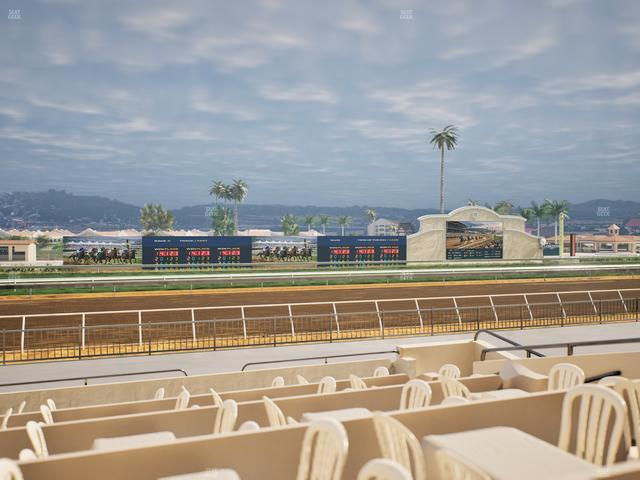 Del Mar Thoroughbred Club - Section Stretch Run Grill W Lvl 1 Tbl 182 Seat View