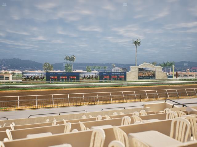 Del Mar Thoroughbred Club - Section Stretch Run Grill W Lvl 1 Tbl 183 Seat View