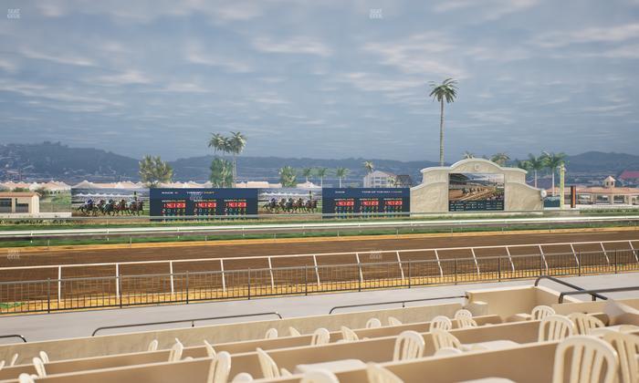 Del Mar Thoroughbred Club - Section Stretch Run Grill W Lvl 1 Tbl 183 Seat View