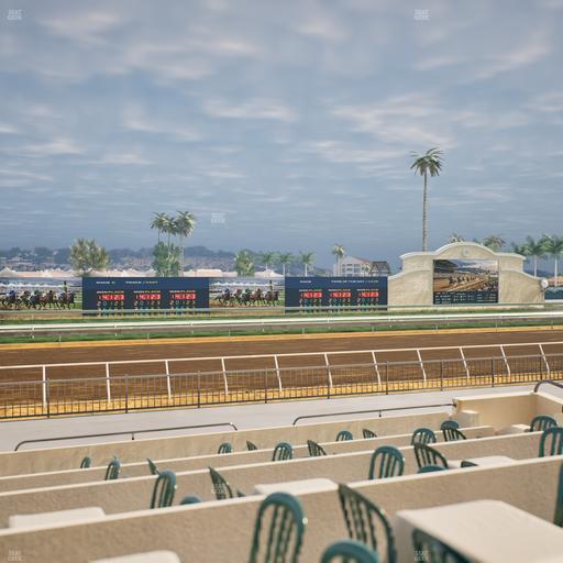 Del Mar Thoroughbred Club - Section Stretch Run Grill W Lvl 1 Tbl 183 Seat View