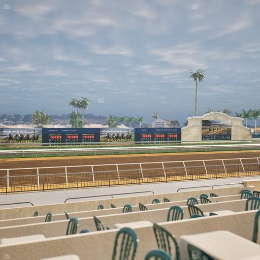 Del Mar Thoroughbred Club - Section Stretch Run Grill W Lvl 1 Tbl 184 Seat View