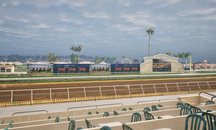 Del Mar Thoroughbred Club - Section Stretch Run Grill W Lvl 1 Tbl 184 Seat View