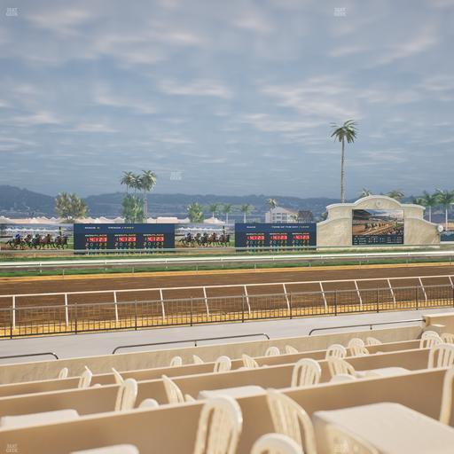 Del Mar Thoroughbred Club - Section Stretch Run Grill W Lvl 1 Tbl 184 Seat View