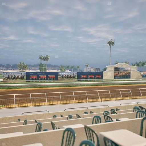 Del Mar Thoroughbred Club - Section Stretch Run Grill W Lvl 1 Tbl 185 Seat View