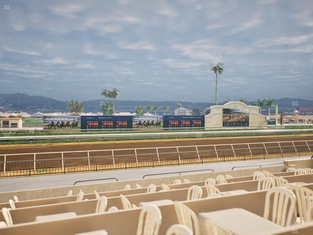 Del Mar Thoroughbred Club - Section Stretch Run Grill W Lvl 1 Tbl 185 Seat View