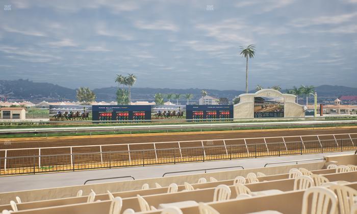 Del Mar Thoroughbred Club - Section Stretch Run Grill W Lvl 1 Tbl 185 Seat View