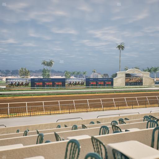 Del Mar Thoroughbred Club - Section Stretch Run Grill W Lvl 1 Tbl 186 Seat View