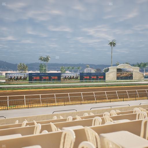 Del Mar Thoroughbred Club - Section Stretch Run Grill W Lvl 1 Tbl 186 Seat View