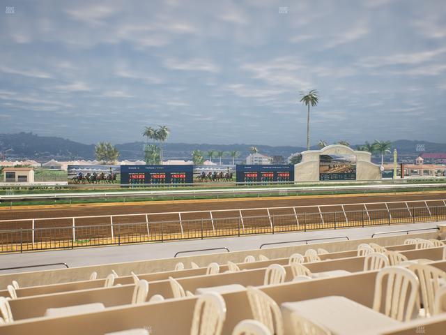 Del Mar Thoroughbred Club - Section Stretch Run Grill W Lvl 1 Tbl 186 Seat View
